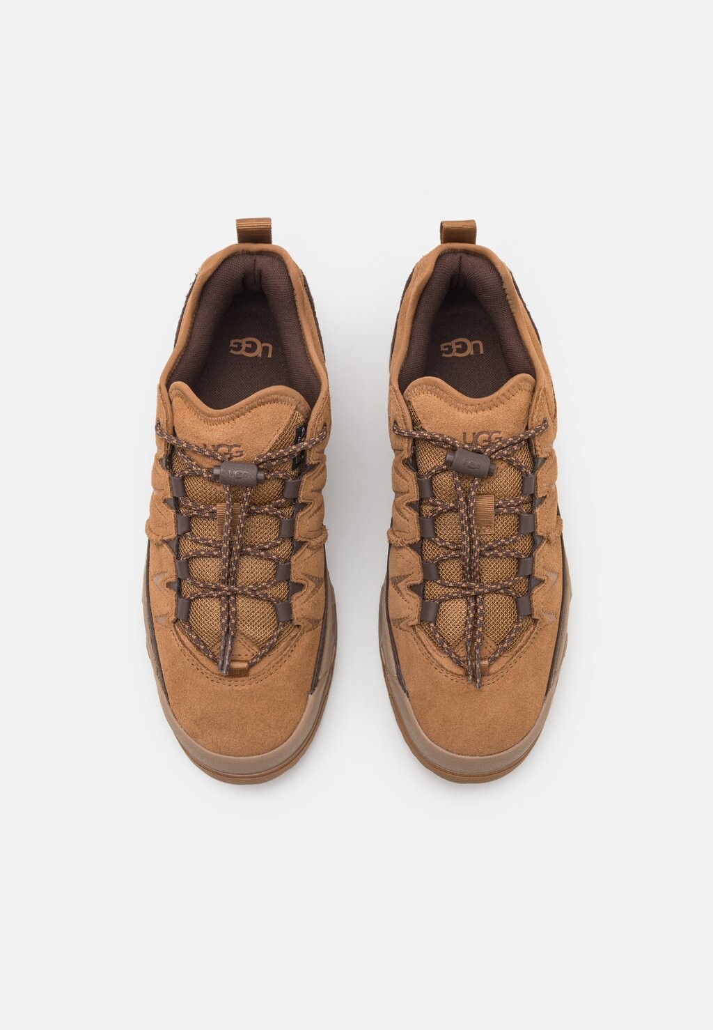 

Кроссовки на шнуровке CAPTRAIL UGG, коньяк