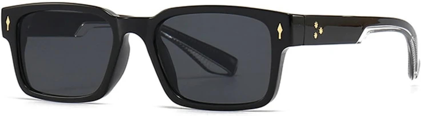 

Солнцезащитные очки с защитой от УФ-излучения UV400 | Мужские панк-очки с градиентным переходом, женские темно-зеленые, для занятий спортом на открытом воздухе и вождения DSVIGF, Black Clear Gray