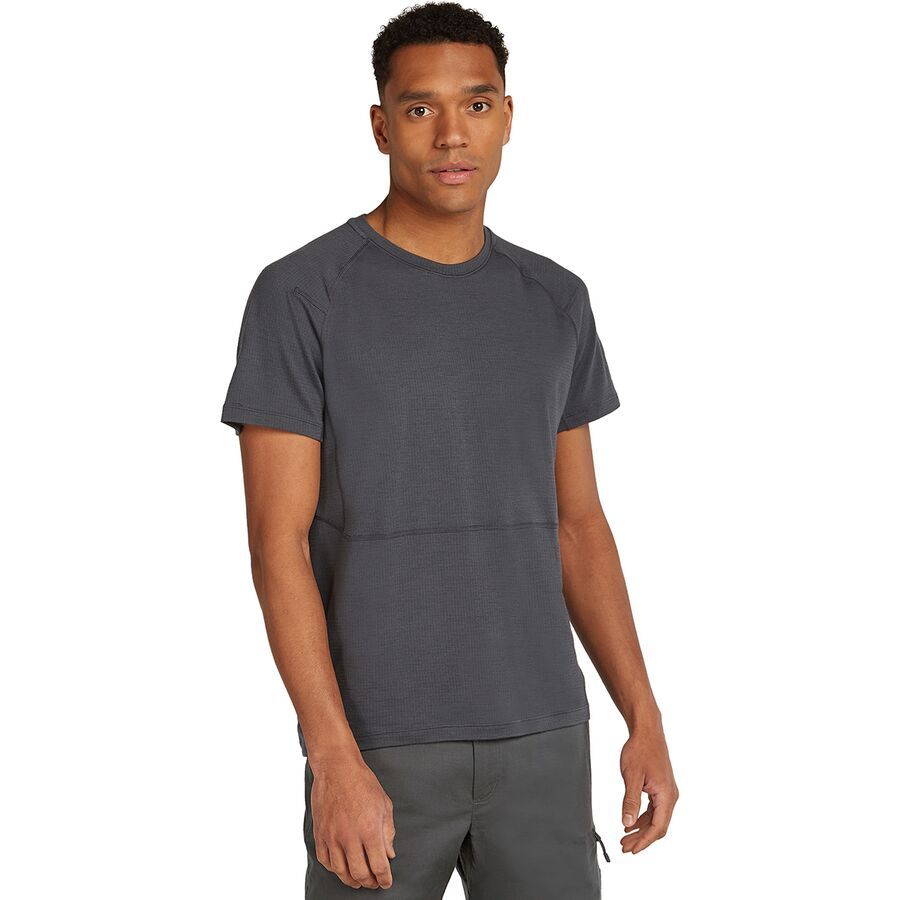 

Футболка Icebreaker Merino 200 Waffle Elevation Short-Sleeve Icebreaker, Obsidian