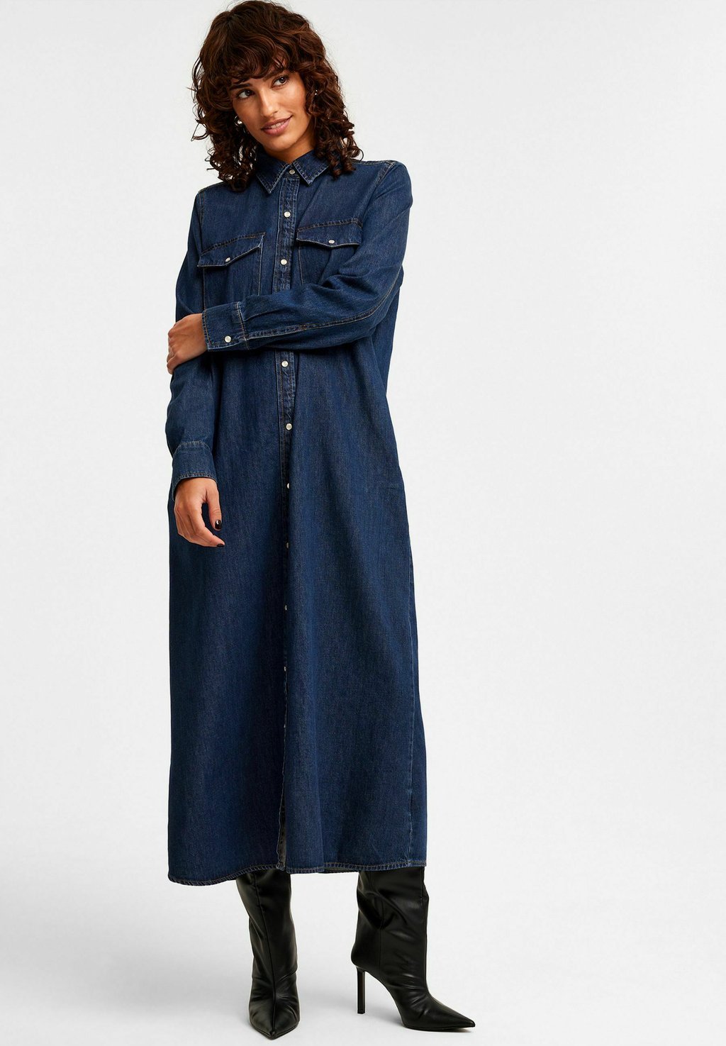 

Джинсовое платье Kappahl, цвет Dark Denim
