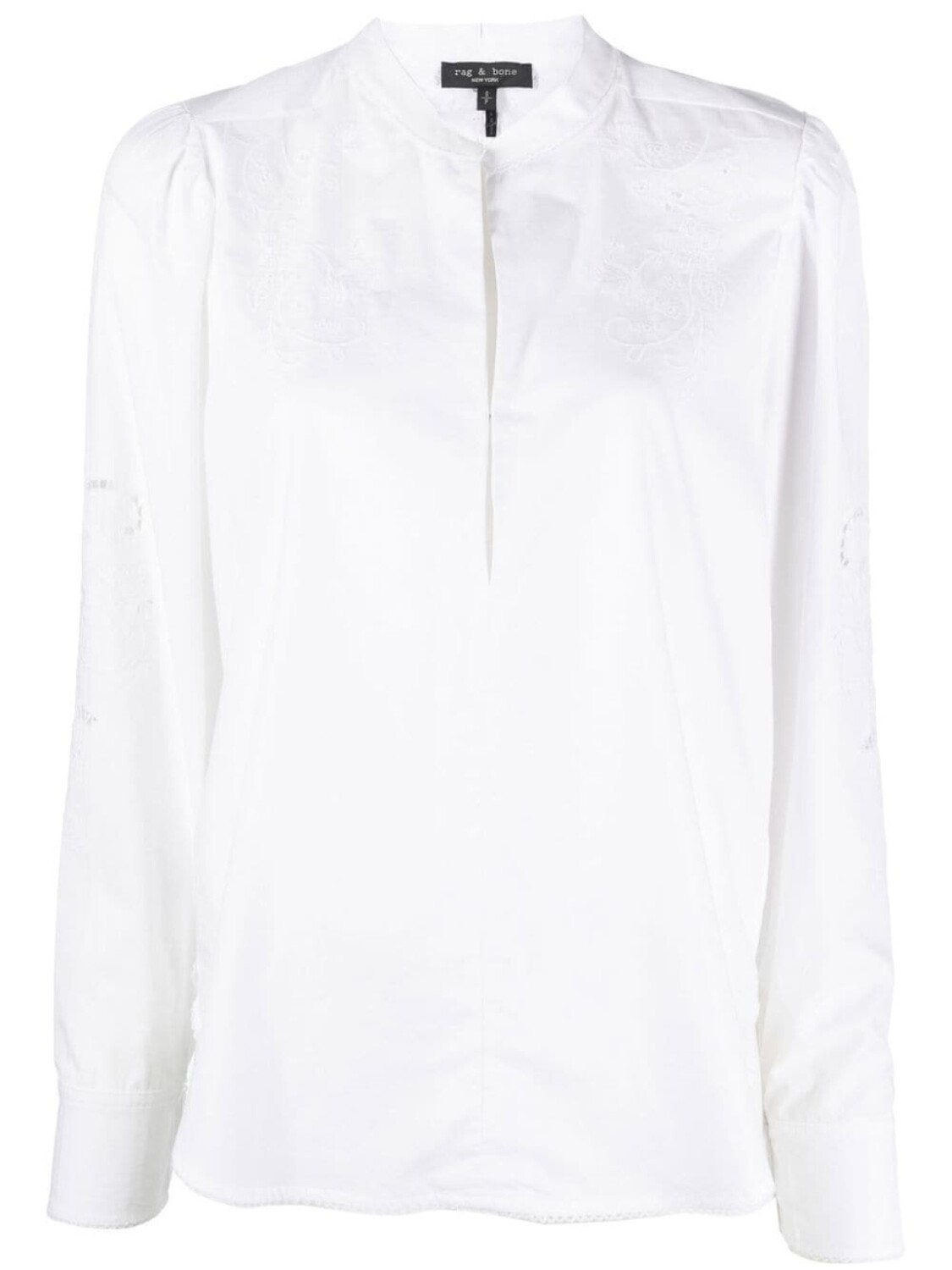 

rag & bone блузка Jade с длинными рукавами, белый