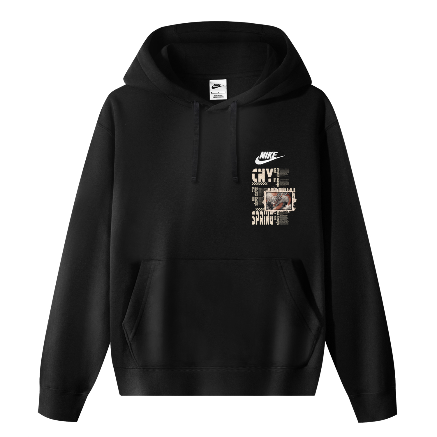 Nike Спортивный свитшот ClubCNY Unisex Black — фото 3