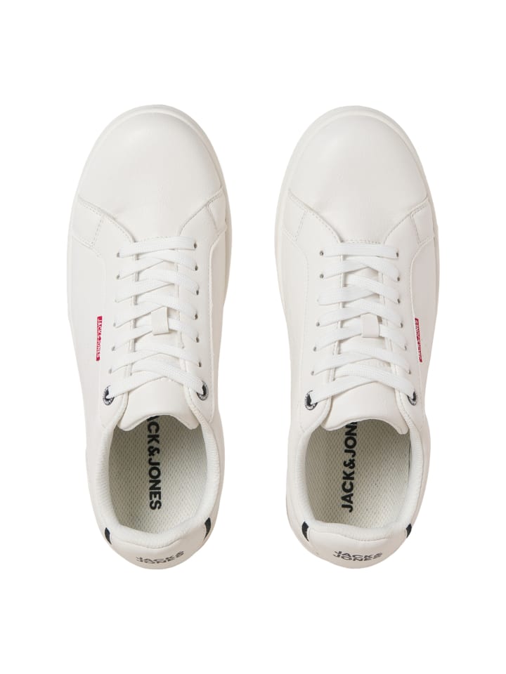 Jack and Jones Белые кроссовки JFWHASTINGS из искусственной кожи — фото 3