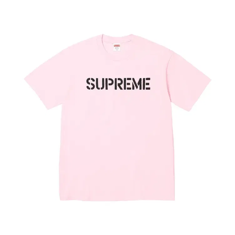 Футболка Supreme Hard Tee, розовый