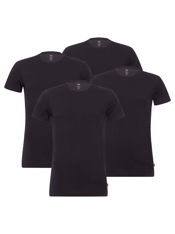 

Футболка Levi´s 4er Pack, черный