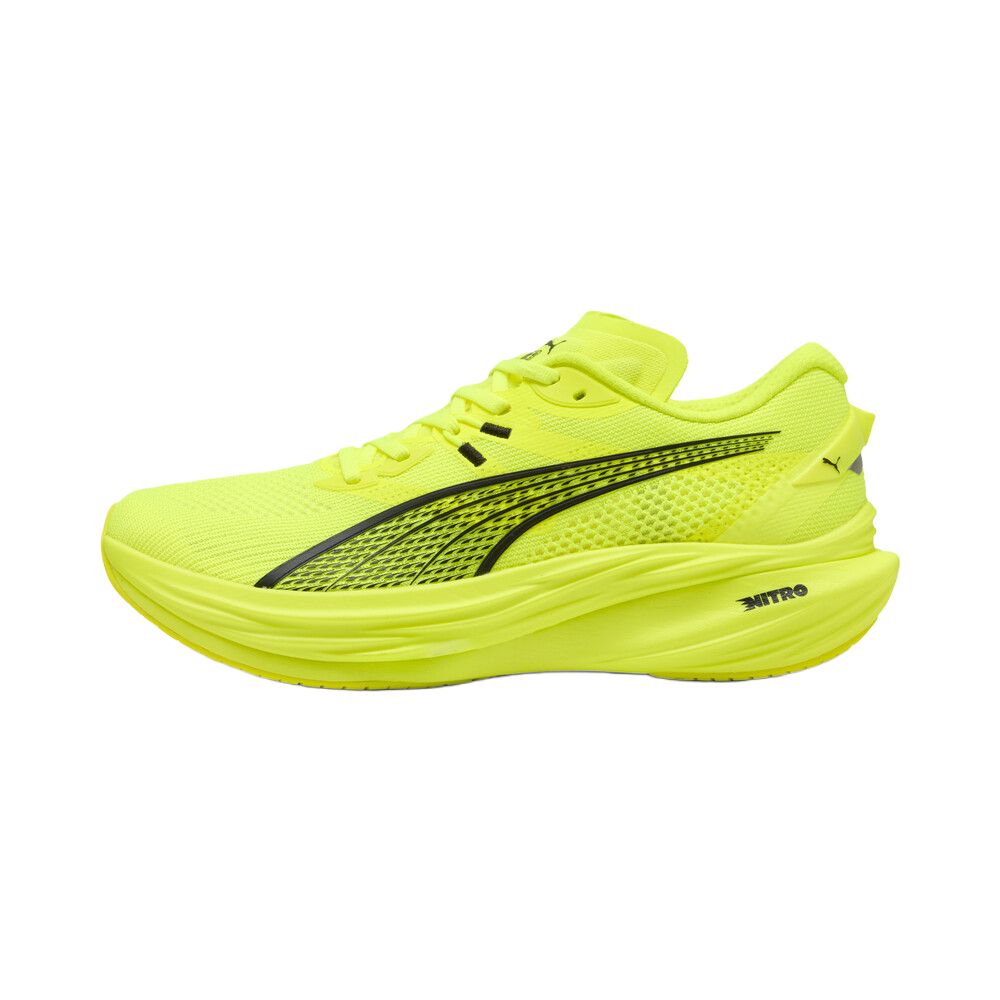 

PUMA Кроссовки Deviate NITRO 3 с низким верхом, нескользящие и дышащие, мужские, желтые