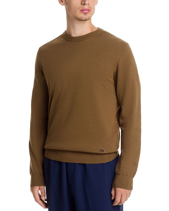 

Хлопковый свитер PS Paul Smith, зеленый