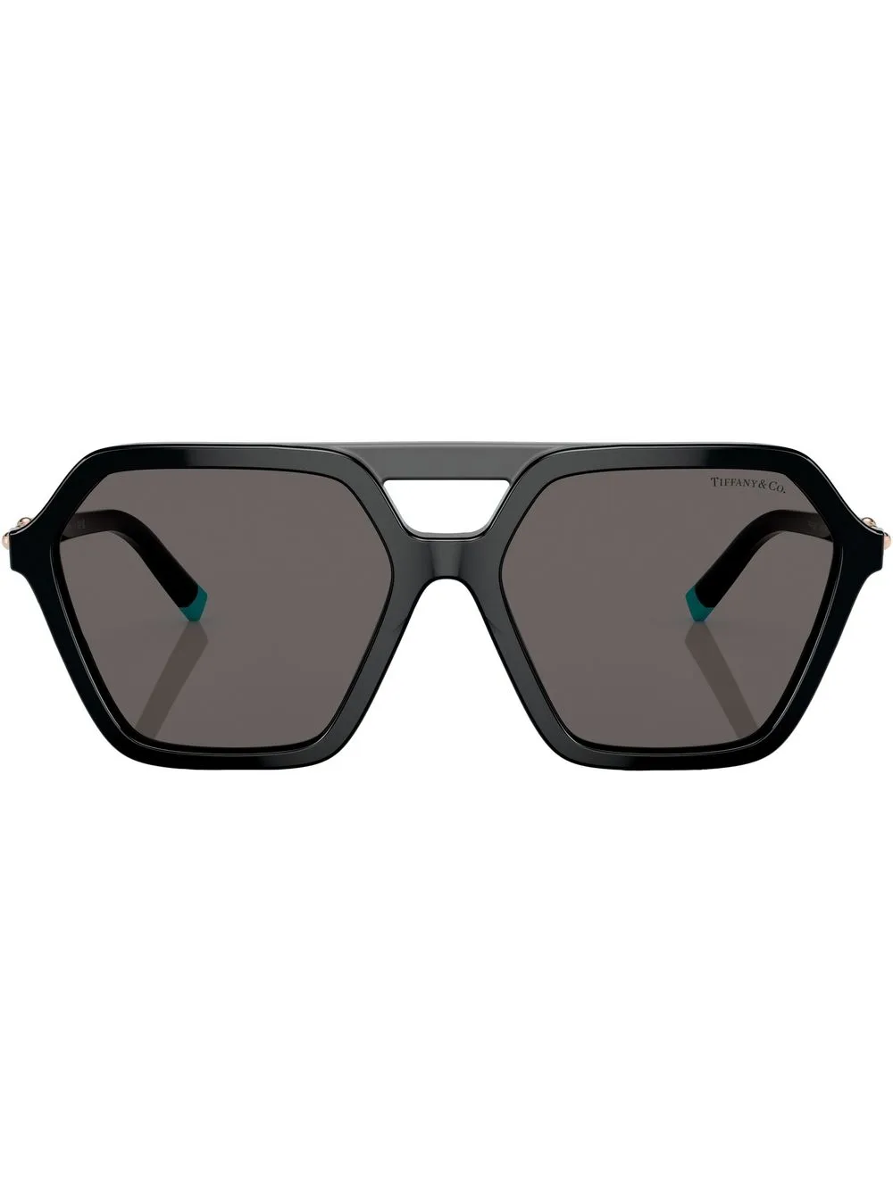 

Солнцезащитные очки-пилоты Tiffany & Co Eyewear, черный