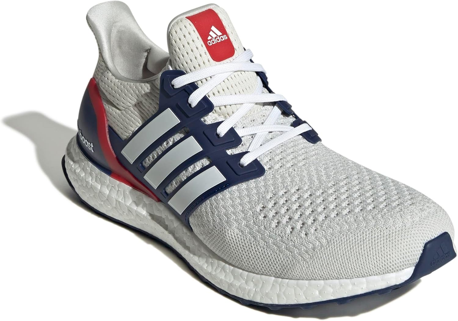 Мужские кроссовки для бега Adidas Ultraboost 1.0, белый/синий/темно-синий — фото 2