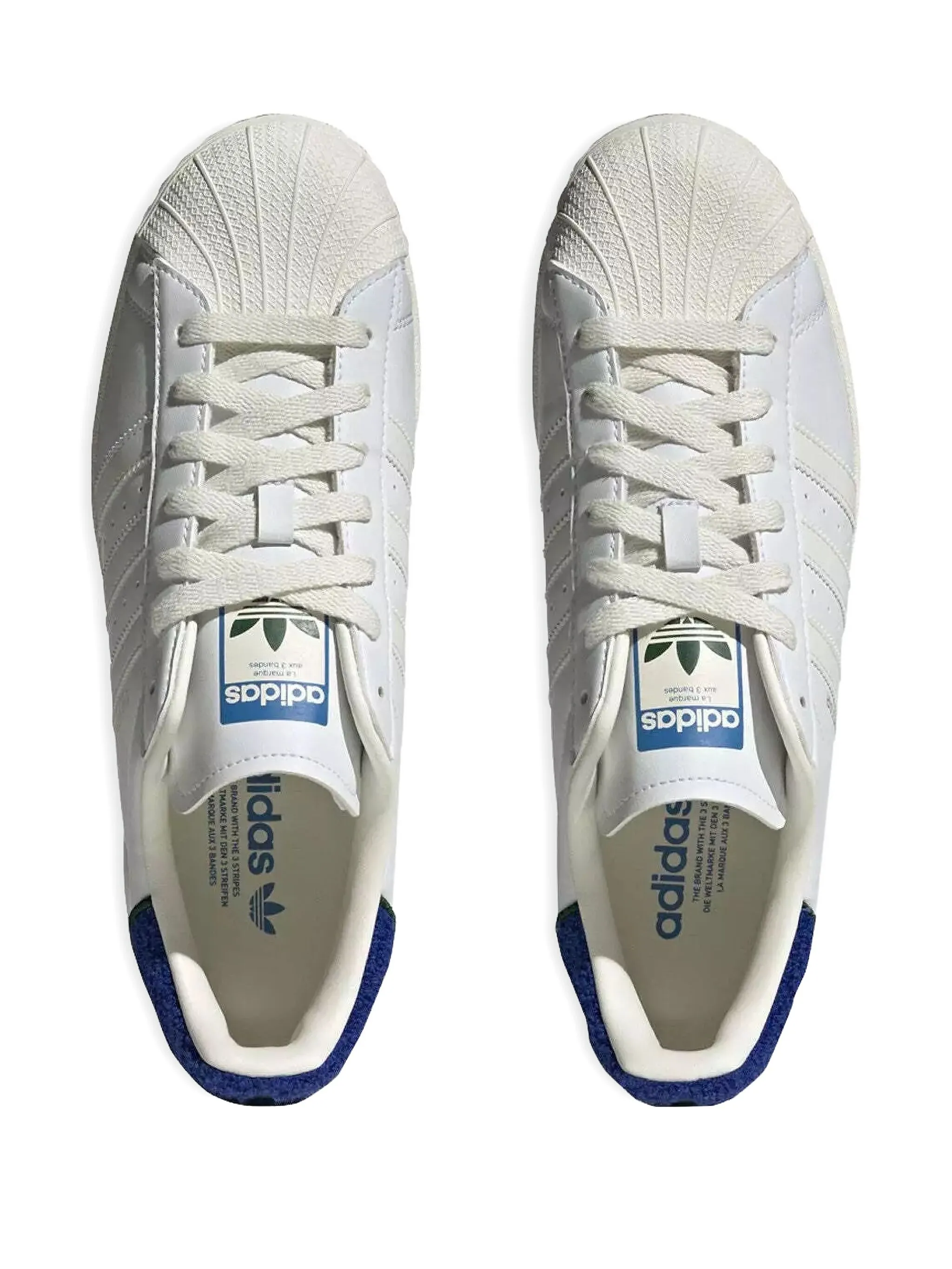 Кеды Superstar Adidas, белый — фото 2