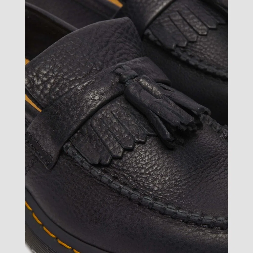 Мужские лоферы с кисточками Adrian Ambassador, чёрные, от Dr. Martens — фото 2