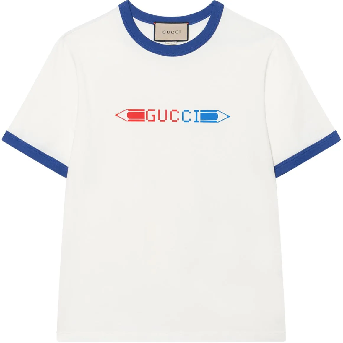 Футболка GUCCI Regular, женская, Ecru — фото 3
