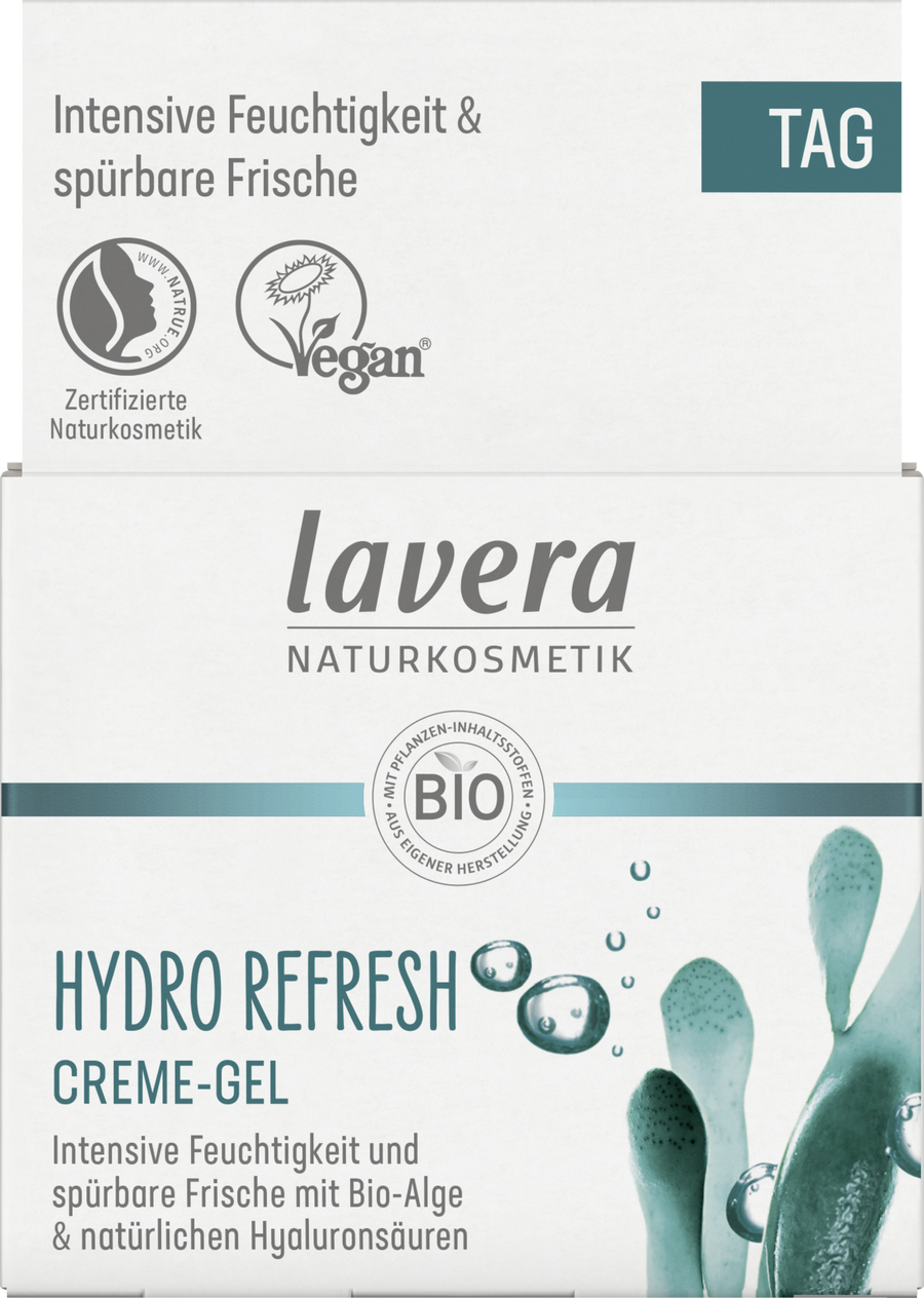 

Дневной крем lavera Hydro Refresh Creme-Gel