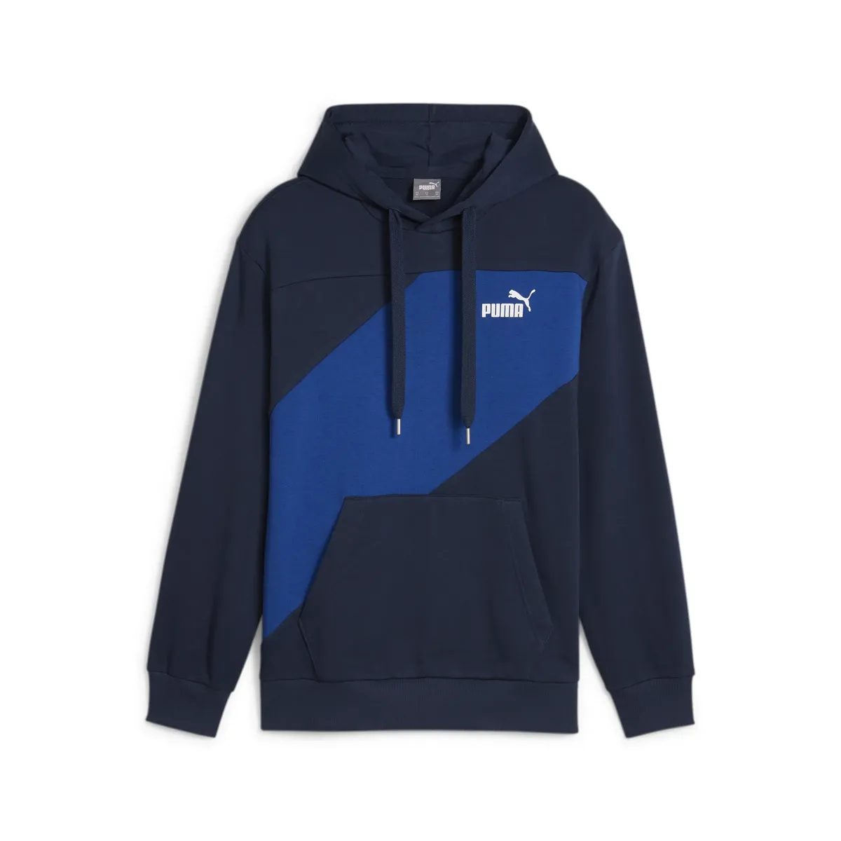 

Толстовка с капюшоном PUMA "POWER COLORBLOCK HOODIE TR", цвет Club Navy