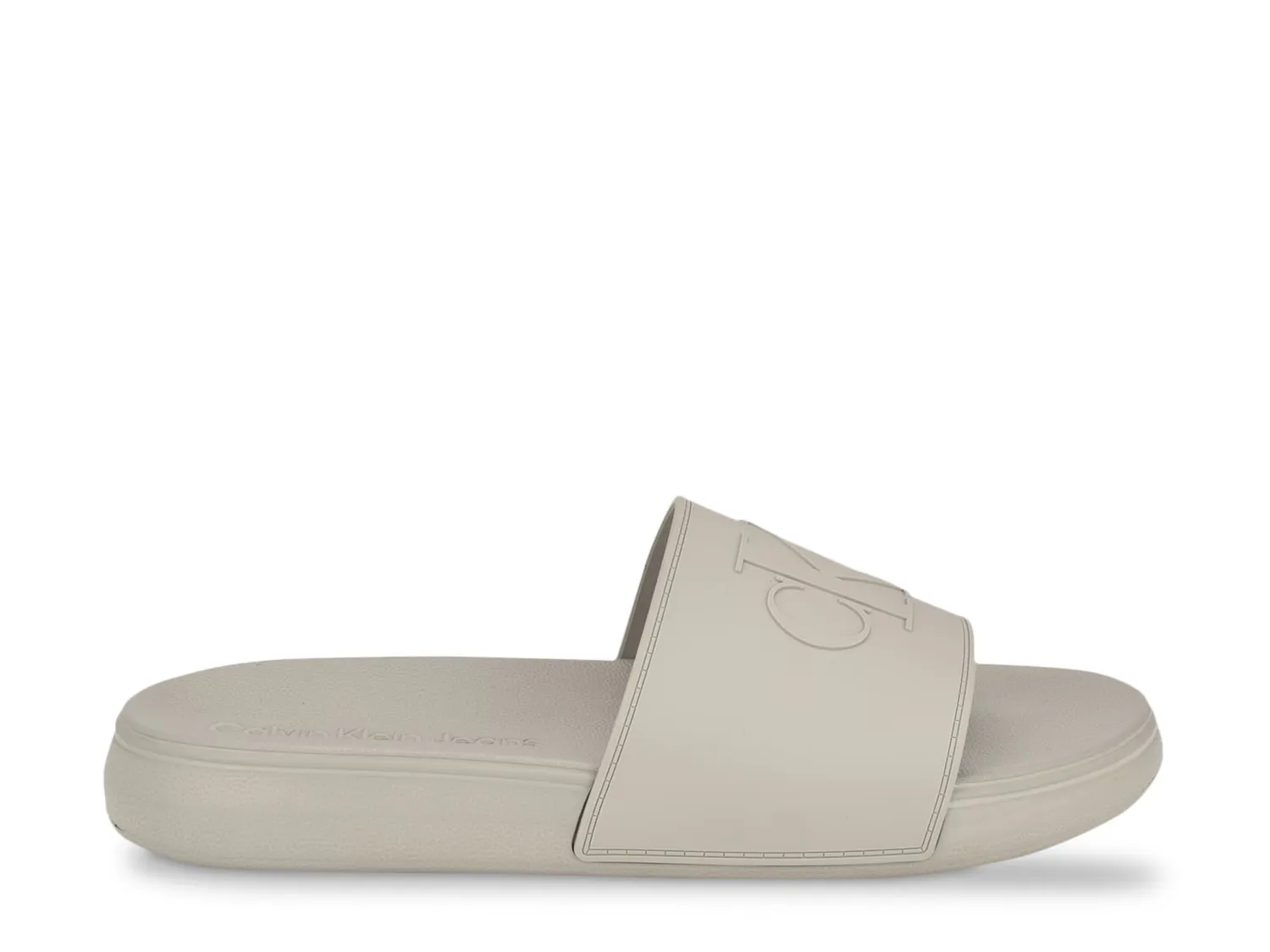 Сандалии Wiston Slide Sandal Calvin Klein, светло-серый — фото 3
