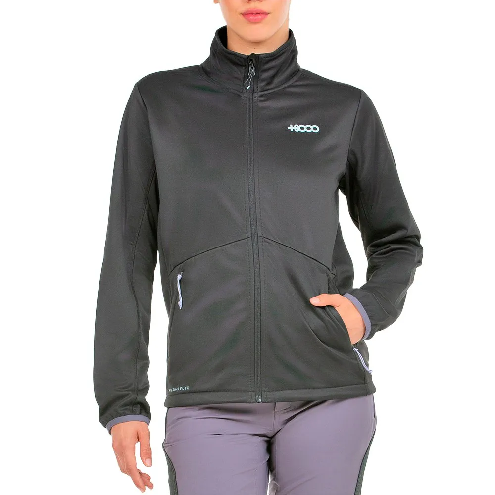 

Толстовка +8000 Cobija full zip, черный