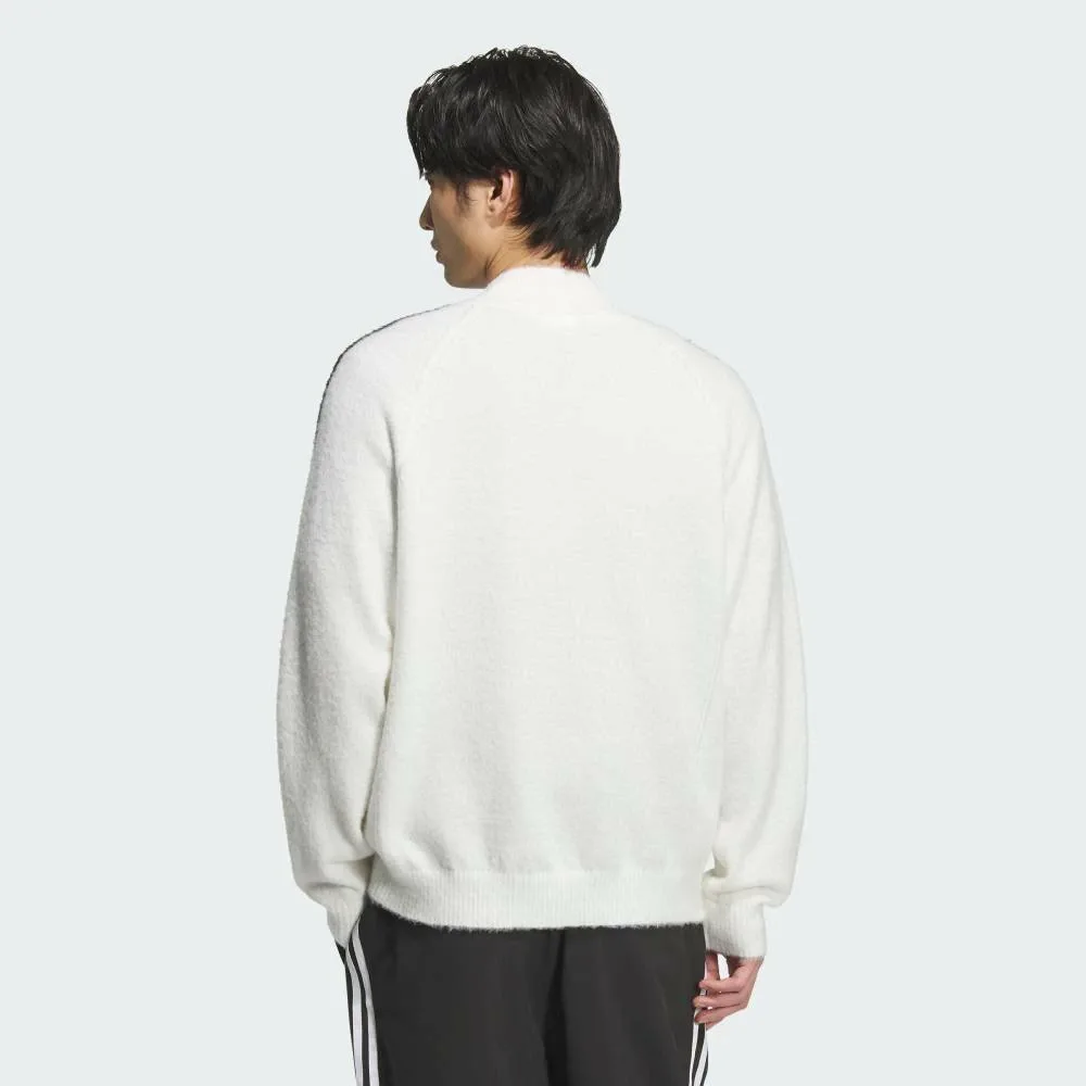 Спортивная трикотажная футболка SST Adidas, white — фото 4