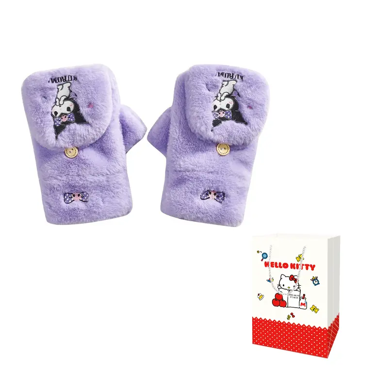 

Курами полиэстер трикотажные перчатки Unisex Sanrio