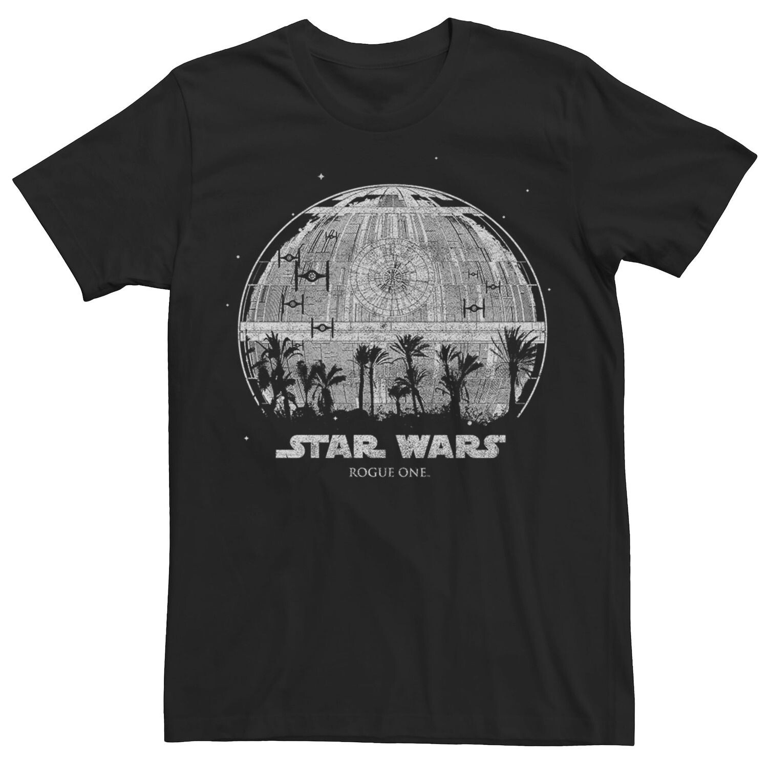 

Мужская футболка Rogue One Palm Tree со звездой смерти Star Wars