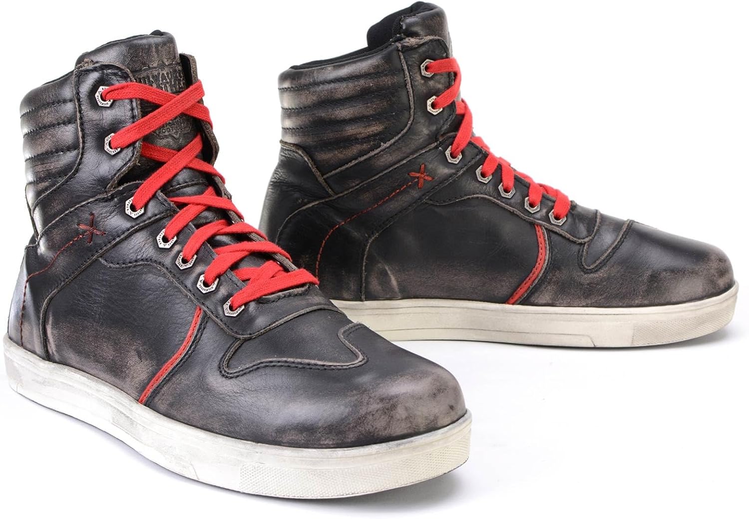 

Мужские мотоциклетные ботинки Milwaukee Leather - усиленная подошва, стелька с контролем климата, противоскользящая подошва, черный/коричневый