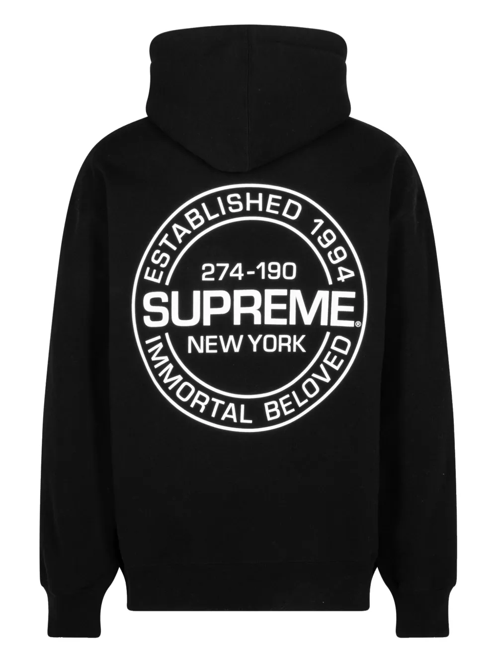Худи Immortal SS 24 Black Supreme, черный — фото 2