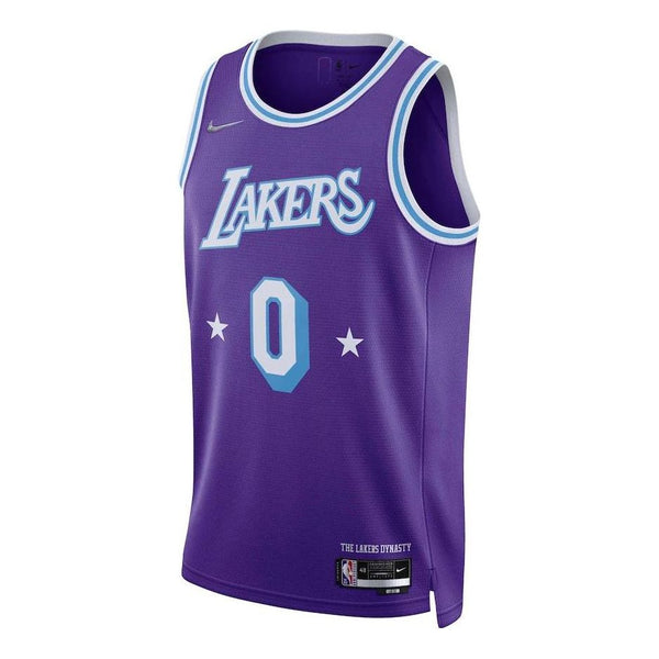 

Майка Nike x NBA LA Lakers 21-22 Jerseys 'Russell Westbrook 0', фиолетовый