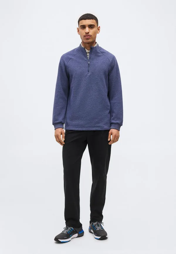 Флисовый джемпер par с молнией на половину длины Nike Golf, College Navy/White/Thunder Blue/Black — фото 2