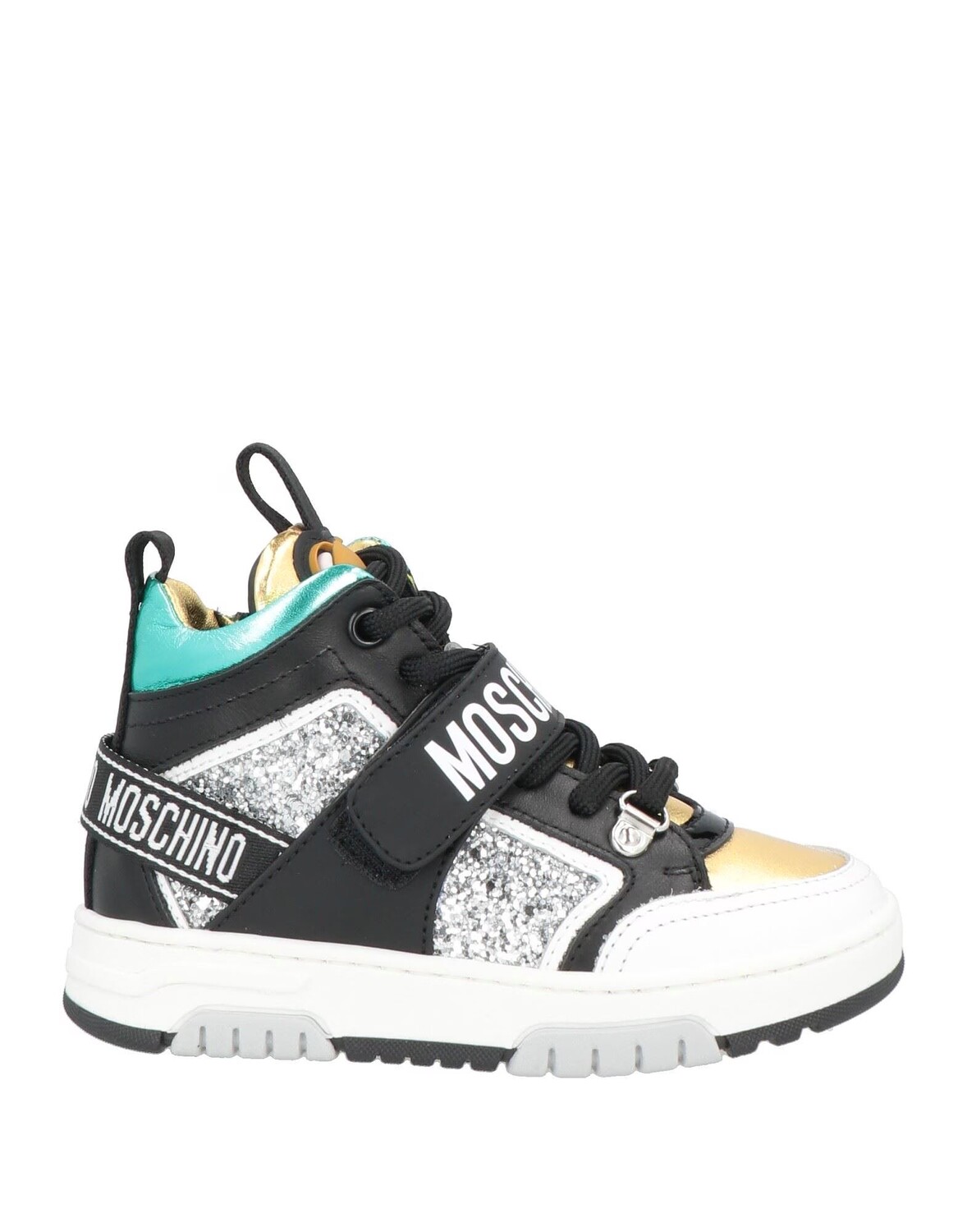 

Кроссовки Moschino Teen, золото