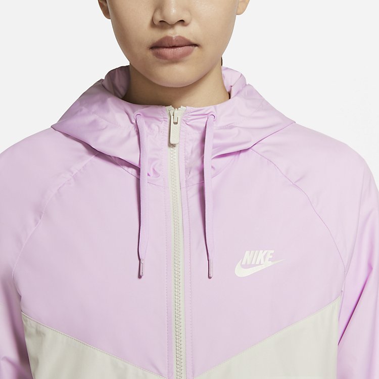 Футболка (WMNS) AS W Nike Sportswear WR JKT Jacket LT ARCTIC PINK — фото 2