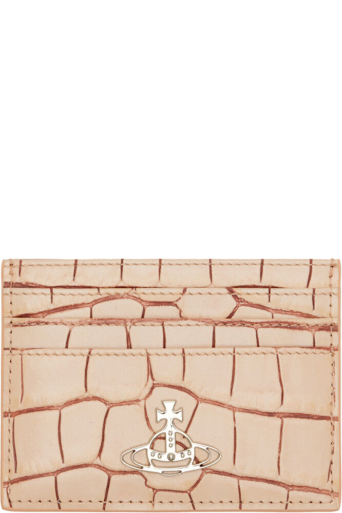 

Розовый плоский держатель для карт Vivienne Westwood