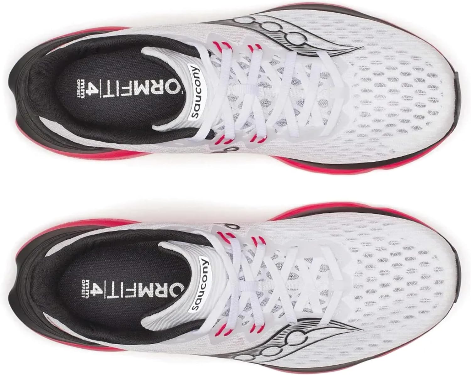 Мужские кроссовки Saucony Kinvara 16, белый/красный — фото 4
