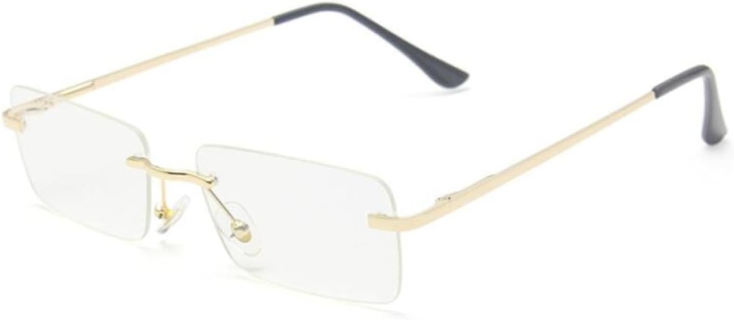 

Солнцезащитные очки с защитой UV400 | Маленькие безободковые очки с линзами конфетного цвета | для женщин и мужчин, для занятий спортом на открытом воздухе и вождения DSVIGF, 11