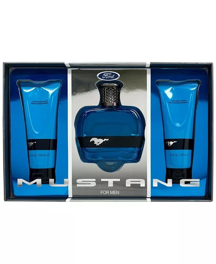 

Мужские 3 шт. Подарочный набор туалетной воды Ford Mustang Blue