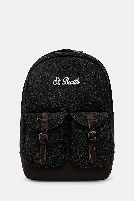 

Рюкзак из смесовой шерсти Mc2 Saint Barth, зеленый