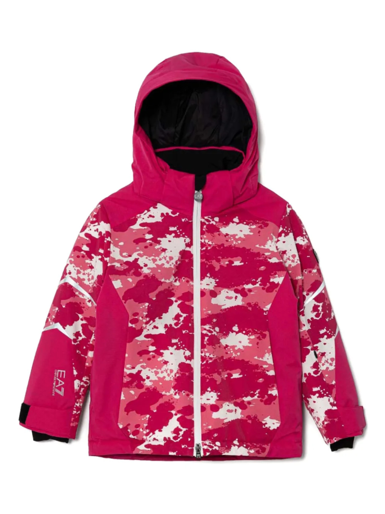 

Куртка с абстрактным узором Emporio Armani Kids, розовый