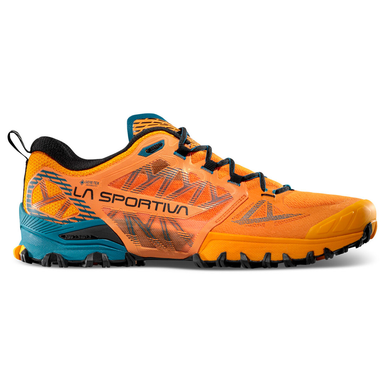 

Кроссовки для бега по пересеченной местности La Sportiva Bushido III GTX, цвет Papaya/Everglade