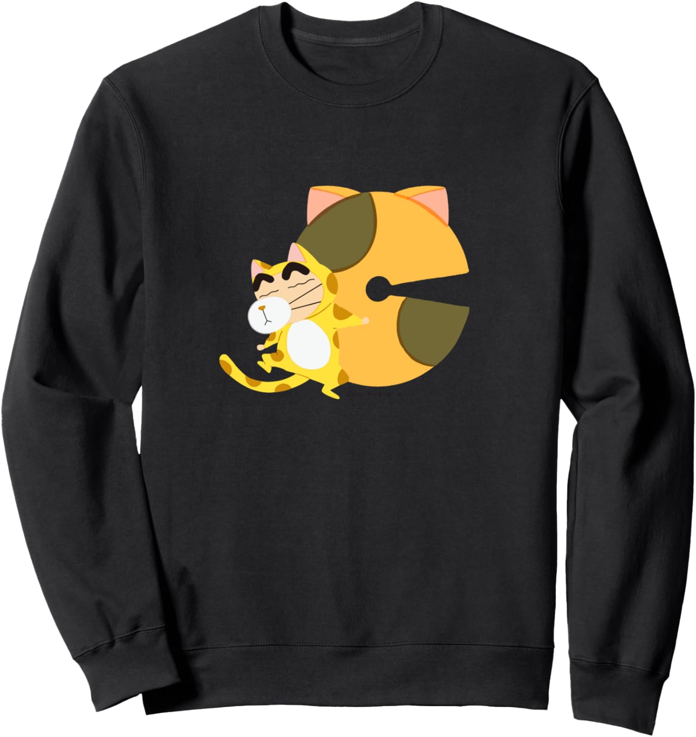 

Крейон Шин-чан: Веселье! Учись от А до Я. Толстовка С Crayon Shinchan, черный