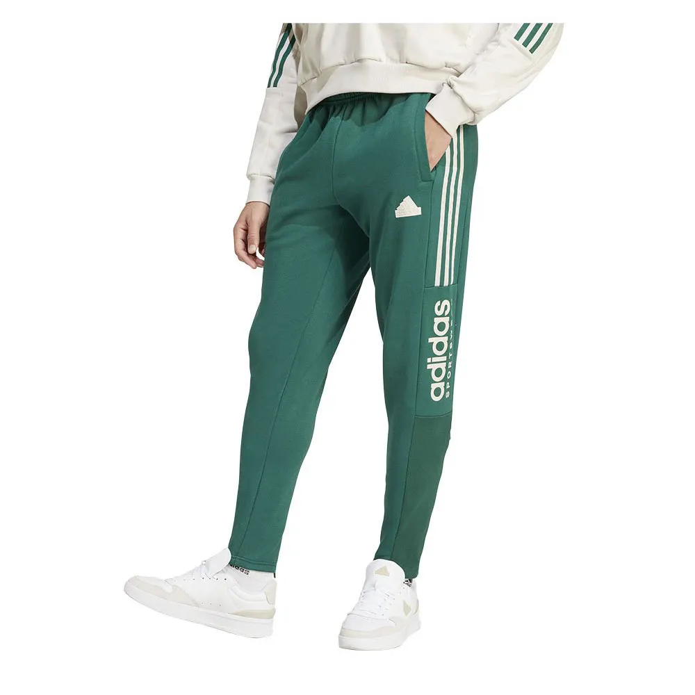 

Джоггеры adidas House Of Tiro Fleece, зеленый