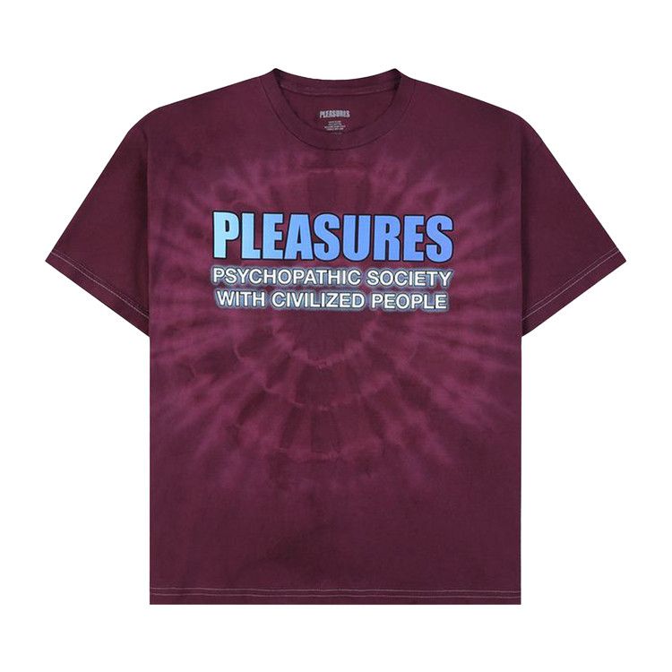 

Футболка Pleasures Civilized T-Shirt, Purple Dye