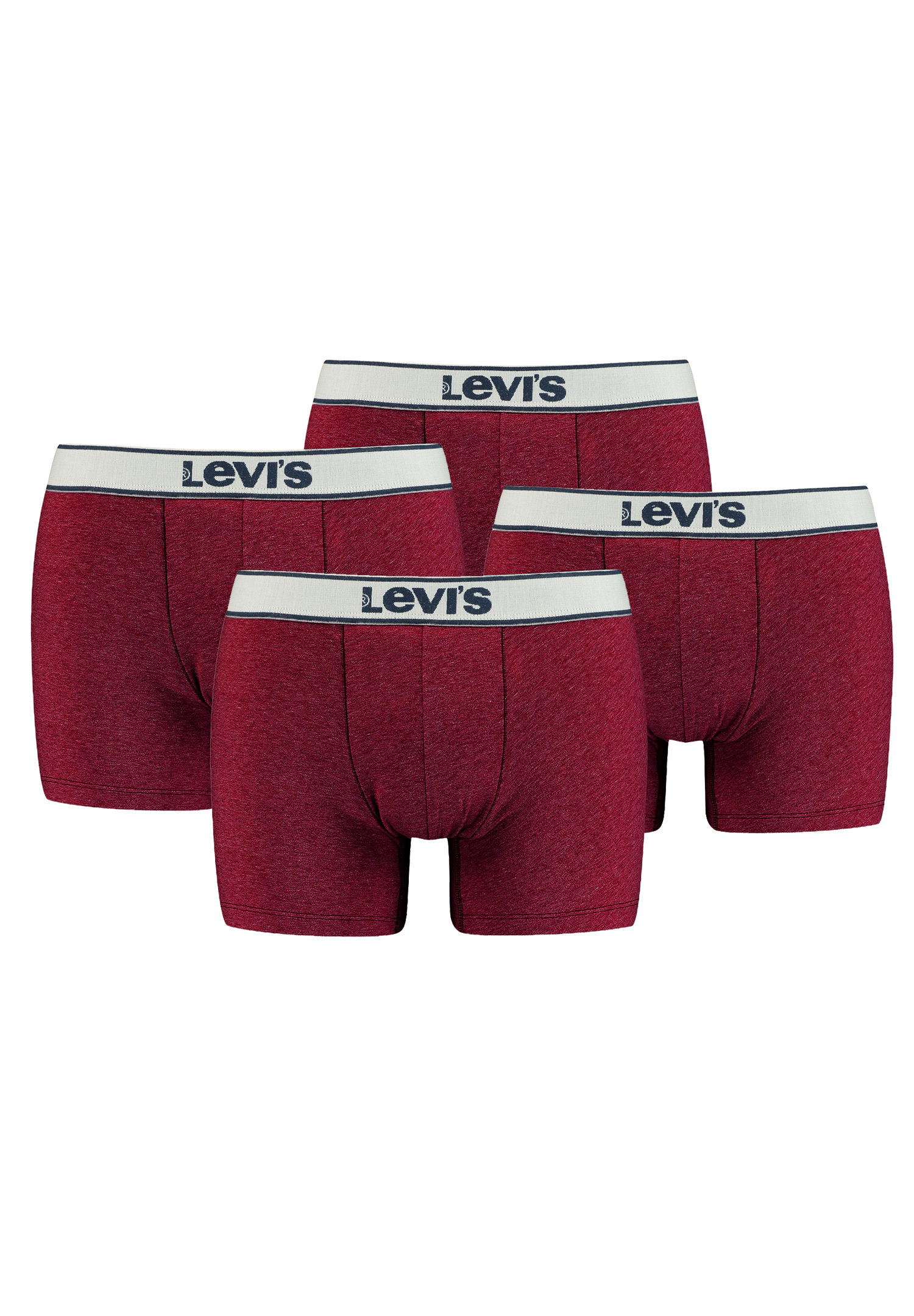 

Боксеры Levi´s Boxershorts LEVIS MEN VINTAGE HEATHER BOXER BRIEF 4 шт, красный