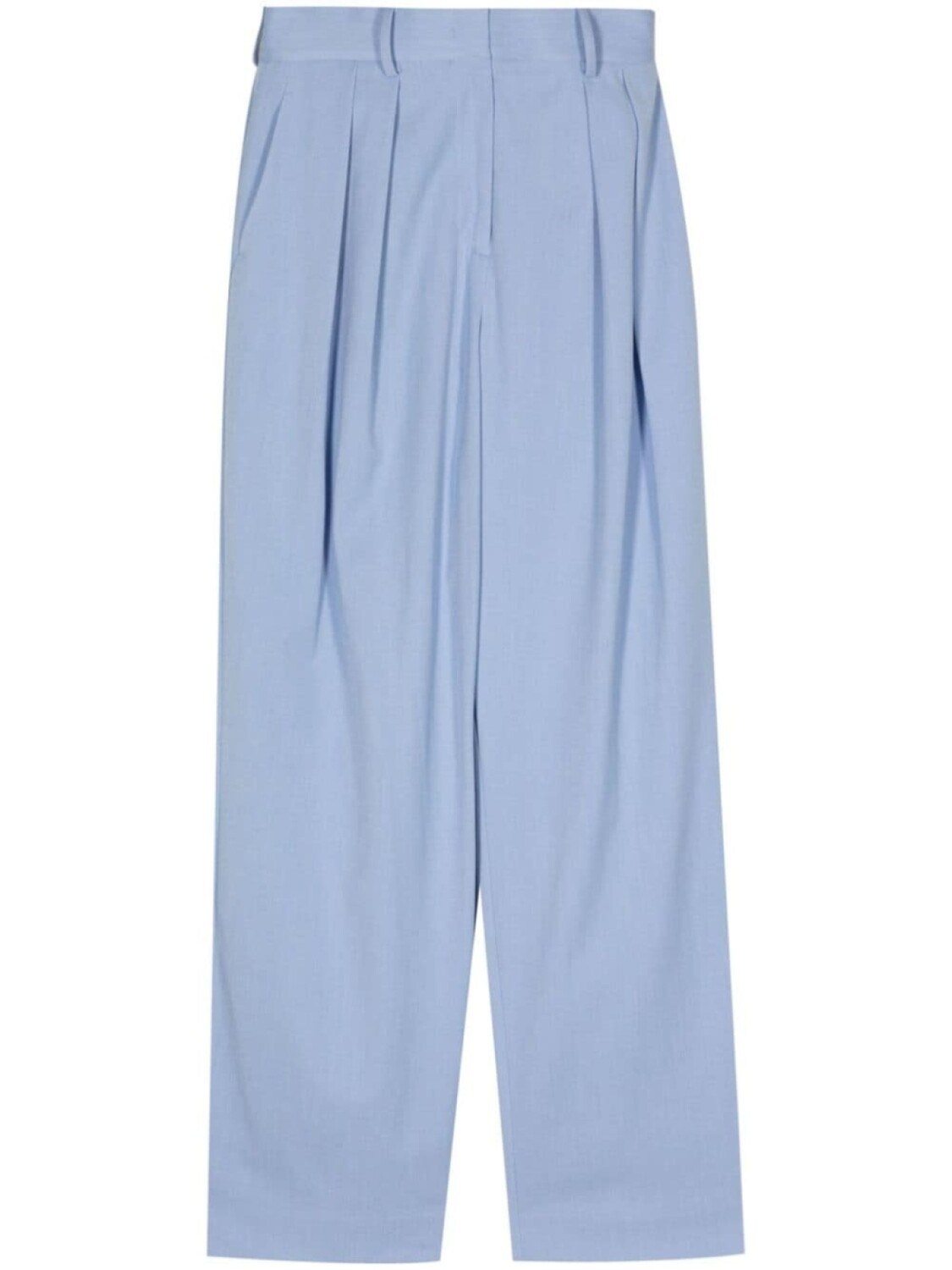 

STAUD широкие брюки со складками, синий