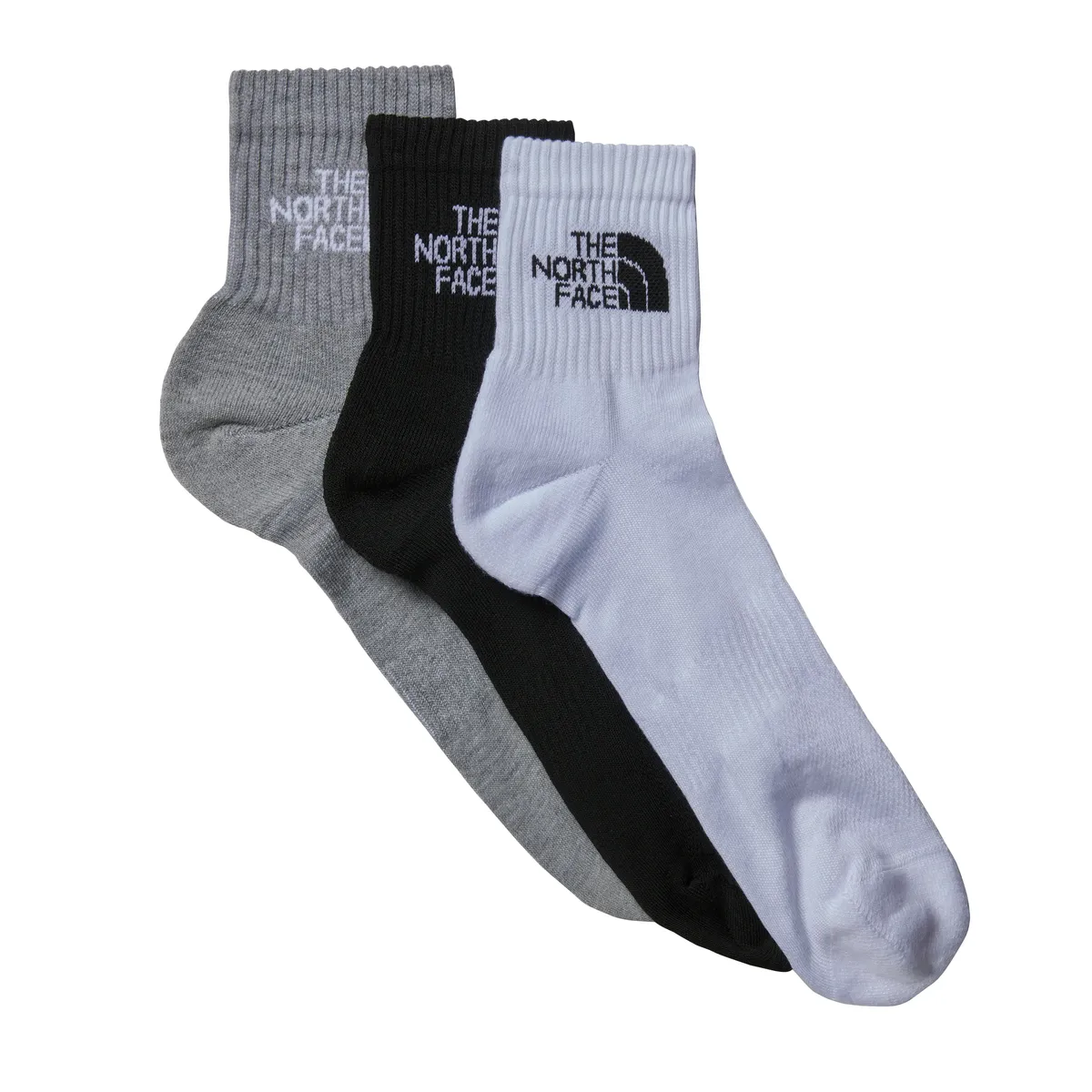 

Спортивные носки The North Face "MULTI SPORT CUSH QUARTER SOCK 3P" (упаковка, 3 пары), цвет Black Assorted