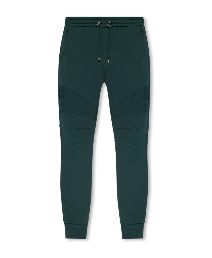 

Спортивные брюки с логотипом Balmain, зеленый