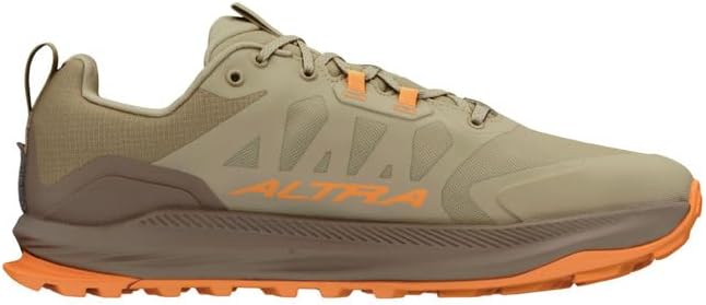 Мужские водонепроницаемые походные кроссовки ALTRA Lone Peak 9, коричневый — фото 3
