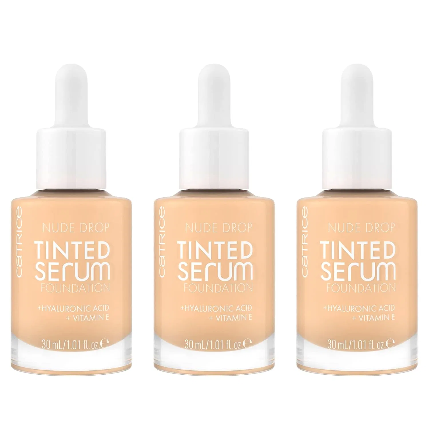Сыворотка Catrice — Тональная «Nude Drop Tinted Serum Foundation» от , Neutral