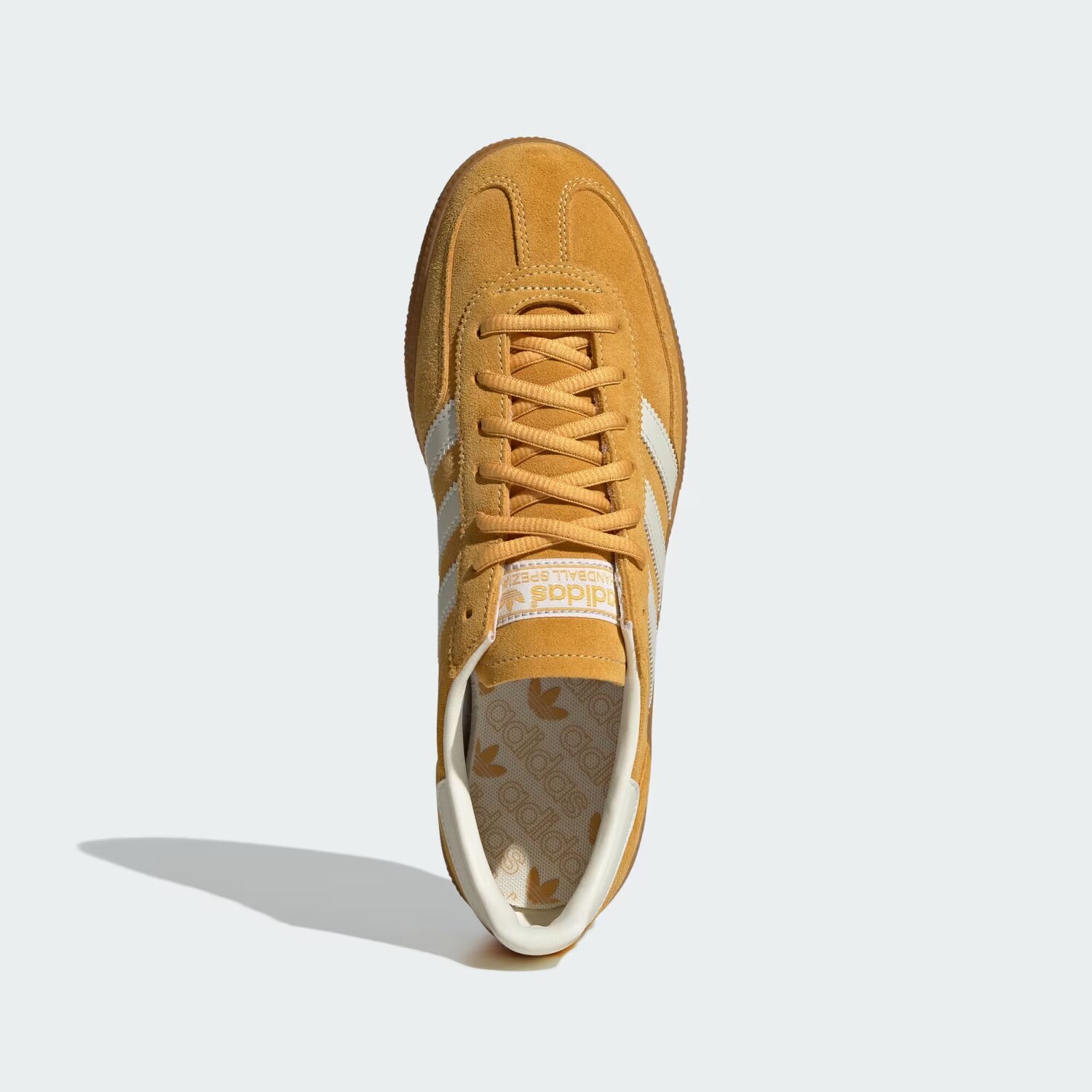 Специальные кроссовки для гандбола Adidas, цвет Preloved Yellow/Cream White/Cloud White — фото 3
