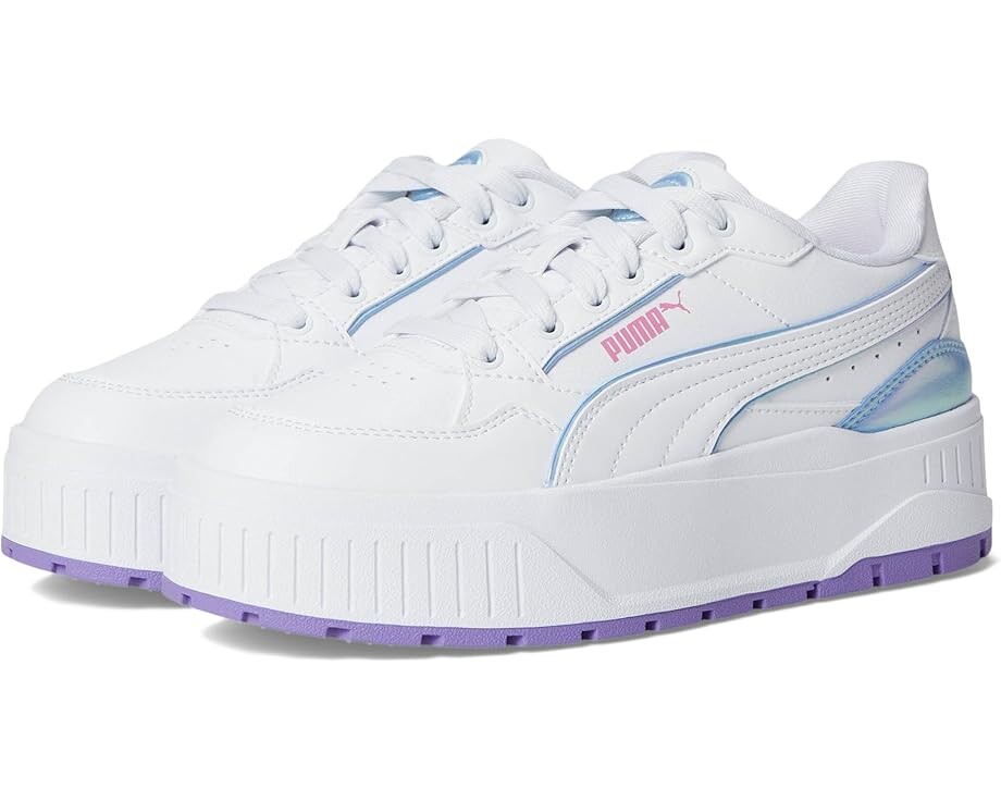 

Кроссовки PUMA Kids Karmen II Idol, цвет PUMA White-Lavender Alert