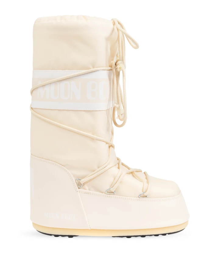 Снежные сапоги из нейлона Moon Boot, бежевый