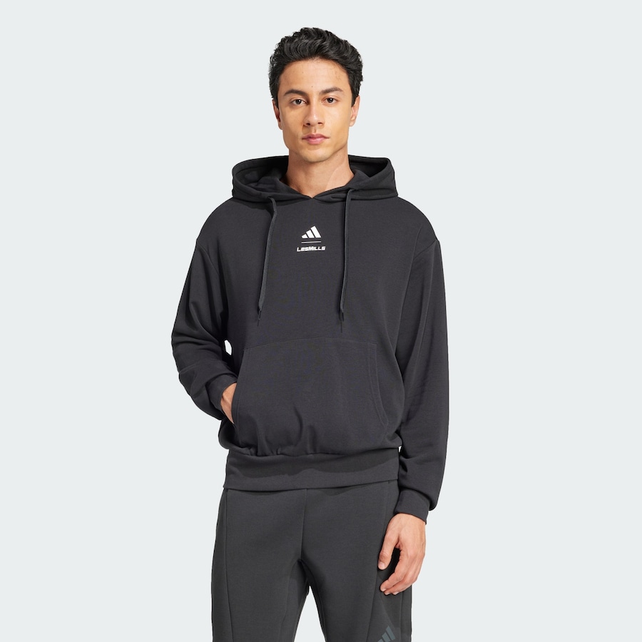Спортивный свитер ADIDAS PERFORMANCE Les Mills, черный — фото 4