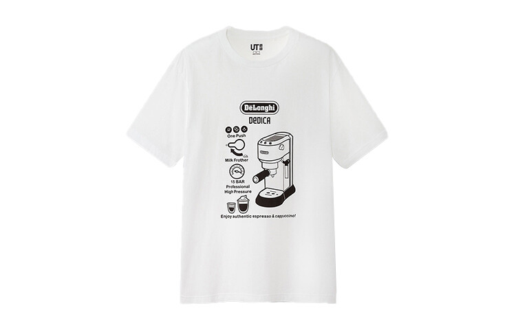 

Футболка унисекс белая Uniqlo, белый